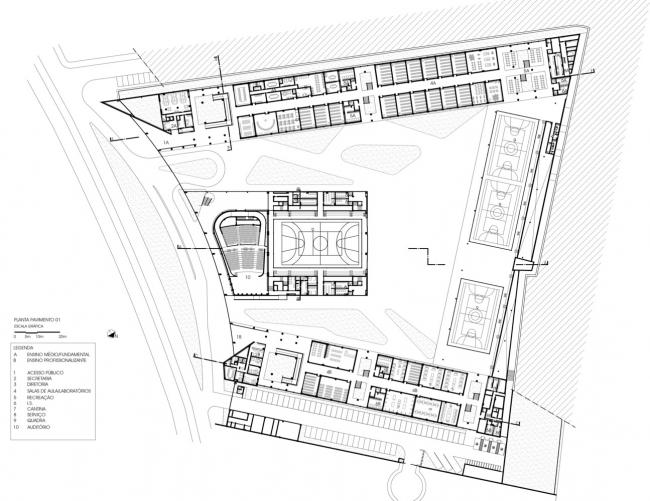 BIM建筑|优雅如天鹅展翅:巴西Roberto Herbster Gusmão黉舍 BIM建筑|优雅如天鹅展翅:巴西Roberto Herbster Gusmão黉舍