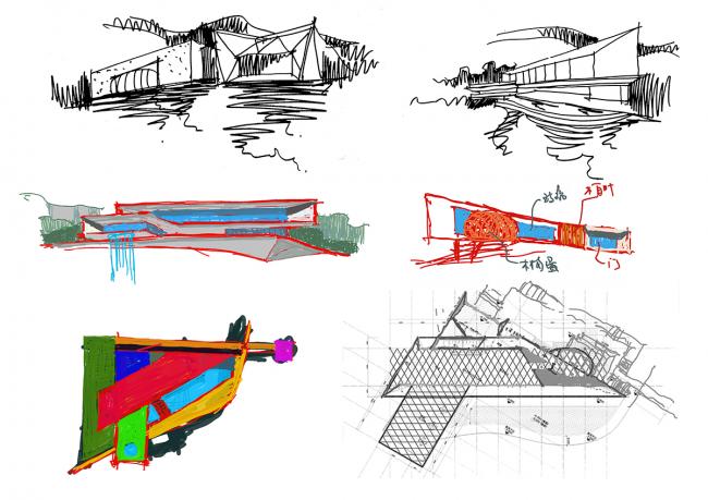 BIM建筑|山崖之巅,格构空间-重庆御临府艺术中间 / 成执设计 BIM建筑|山崖之巅,格构空间-重庆御临府艺术中间 / 成执设计