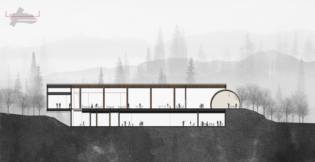 BIM建筑|山崖之巅,格构空间-重庆御临府艺术中间 / 成执设计 BIM建筑|山崖之巅,格构空间-重庆御临府艺术中间 / 成执设计