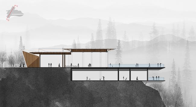 BIM建筑|山崖之巅,格构空间-重庆御临府艺术中间 / 成执设计 BIM建筑|山崖之巅,格构空间-重庆御临府艺术中间 / 成执设计