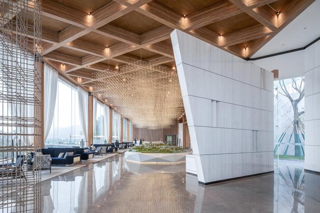 BIM建筑|山崖之巅,格构空间-重庆御临府艺术中间 / 成执设计 BIM建筑|山崖之巅,格构空间-重庆御临府艺术中间 / 成执设计