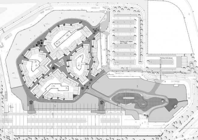 BIM建筑|法国里昂奥特莱斯,白色斗室子组成村落 / Gianni Ranaulo Design BIM建筑|法国里昂奥特莱斯,白色斗室子组成村落 / Gianni Ranaulo Design