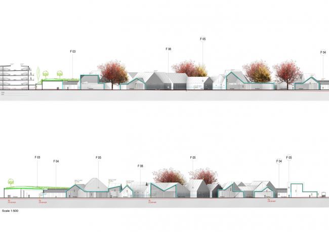 BIM建筑|法国里昂奥特莱斯,白色斗室子组成村落 / Gianni Ranaulo Design BIM建筑|法国里昂奥特莱斯,白色斗室子组成村落 / Gianni Ranaulo Design