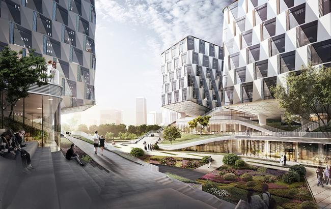 BIM建筑|鲸鱼来袭丨零壹城市揭晓个推总部设计 BIM建筑|鲸鱼来袭丨零壹城市揭晓个推总部设计