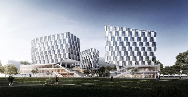 BIM建筑|鲸鱼来袭丨零壹城市揭晓个推总部设计 BIM建筑|鲸鱼来袭丨零壹城市揭晓个推总部设计
