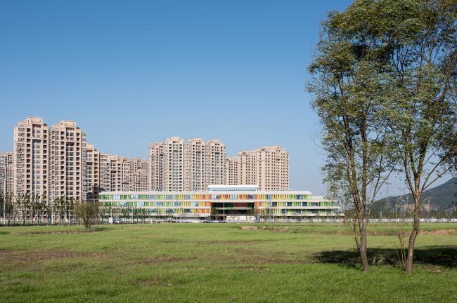 BIM建筑|垂直书院——姑苏科技城试验小学设计 / 年夜正+致正建筑事务所 BIM建筑|垂直书院——姑苏科技城试验小学设计 / 年夜正+致正建筑事务所