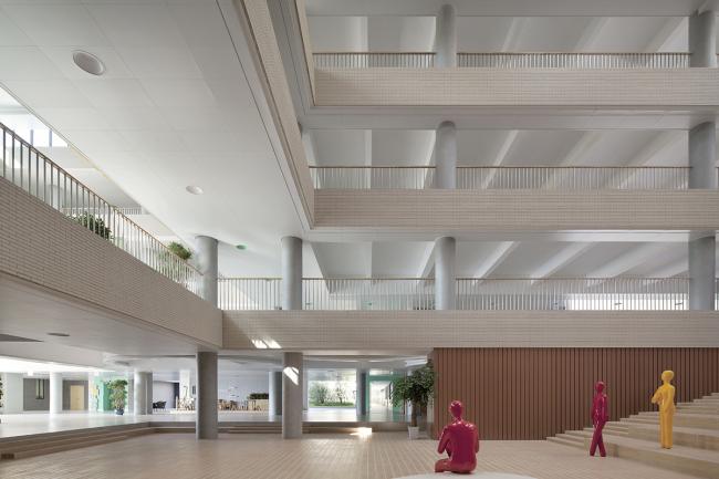 BIM建筑|垂直书院——姑苏科技城试验小学设计 / 年夜正+致正建筑事务所 BIM建筑|垂直书院——姑苏科技城试验小学设计 / 年夜正+致正建筑事务所