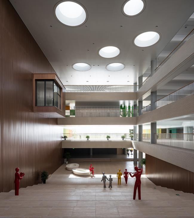 BIM建筑|垂直书院——姑苏科技城试验小学设计 / 年夜正+致正建筑事务所 BIM建筑|垂直书院——姑苏科技城试验小学设计 / 年夜正+致正建筑事务所