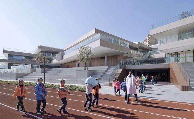 BIM建筑|垂直书院——姑苏科技城试验小学设计 / 年夜正+致正建筑事务所 BIM建筑|垂直书院——姑苏科技城试验小学设计 / 年夜正+致正建筑事务所