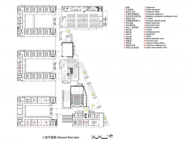 BIM建筑|垂直书院——姑苏科技城试验小学设计 / 年夜正+致正建筑事务所 BIM建筑|垂直书院——姑苏科技城试验小学设计 / 年夜正+致正建筑事务所