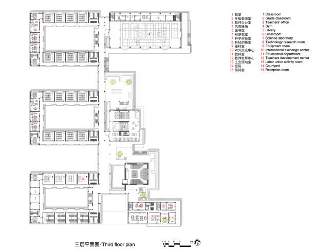 BIM建筑|垂直书院——姑苏科技城试验小学设计 / 年夜正+致正建筑事务所 BIM建筑|垂直书院——姑苏科技城试验小学设计 / 年夜正+致正建筑事务所