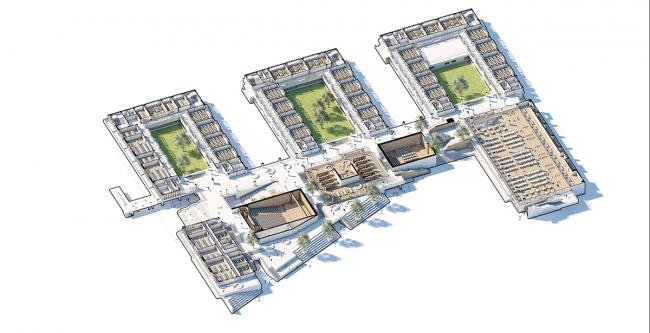 BIM建筑|垂直书院——姑苏科技城试验小学设计 / 年夜正+致正建筑事务所 BIM建筑|垂直书院——姑苏科技城试验小学设计 / 年夜正+致正建筑事务所