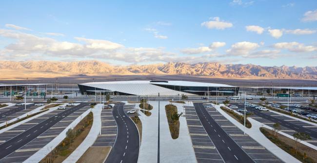 BIM建筑|苍莽戈壁中的一片白色蘑菇岩:以色列蒂姆纳国际机场 BIM建筑|苍莽戈壁中的一片白色蘑菇岩:以色列蒂姆纳国际机场