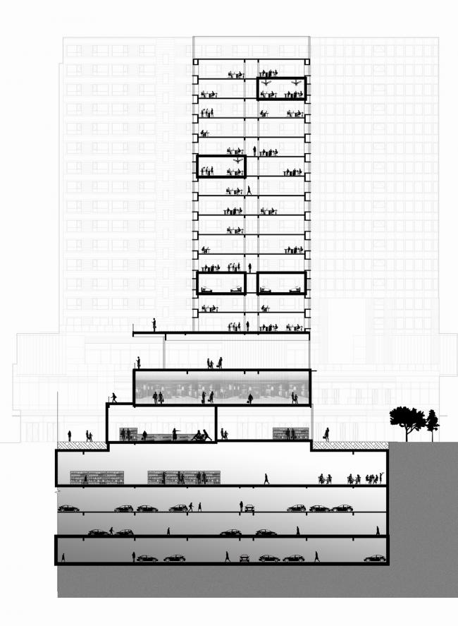BIM建筑|活动的空间系统——成都昌鑫青羊万和中间 / 成执设计 BIM建筑|活动的空间系统——成都昌鑫青羊万和中间 / 成执设计