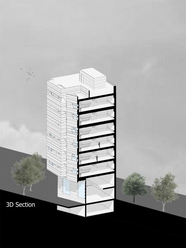 BIM建筑|如同被风化的粗粝岩石:阿维尼室第楼 | Heram建筑事务所 BIM建筑|如同被风化的粗粝岩石:阿维尼室第楼 | Heram建筑事务所
