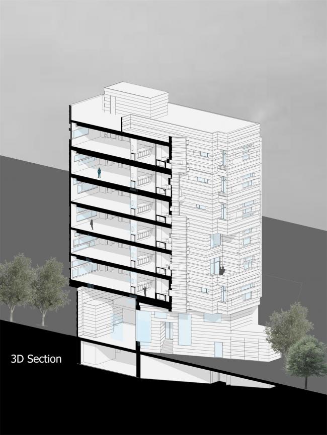 BIM建筑|如同被风化的粗粝岩石:阿维尼室第楼 | Heram建筑事务所 BIM建筑|如同被风化的粗粝岩石:阿维尼室第楼 | Heram建筑事务所
