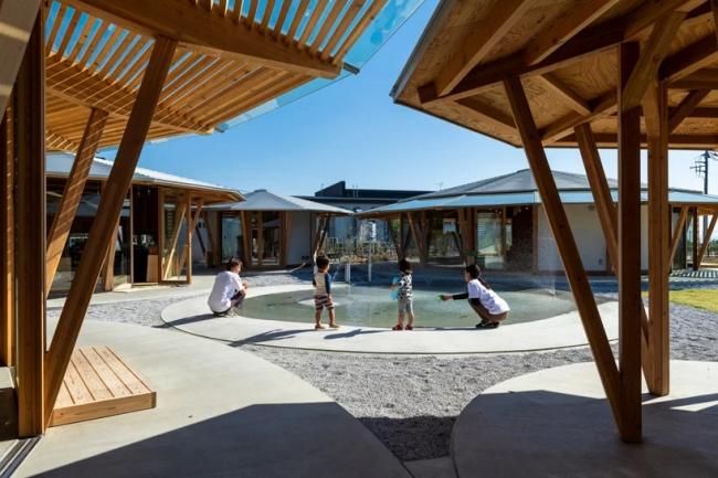 BIM建筑|手塚貴晴工作室:“木库幼儿园”——日式和伞下的光影丛林 BIM建筑|手塚貴晴工作室:“木库幼儿园”——日式和伞下的光影丛林