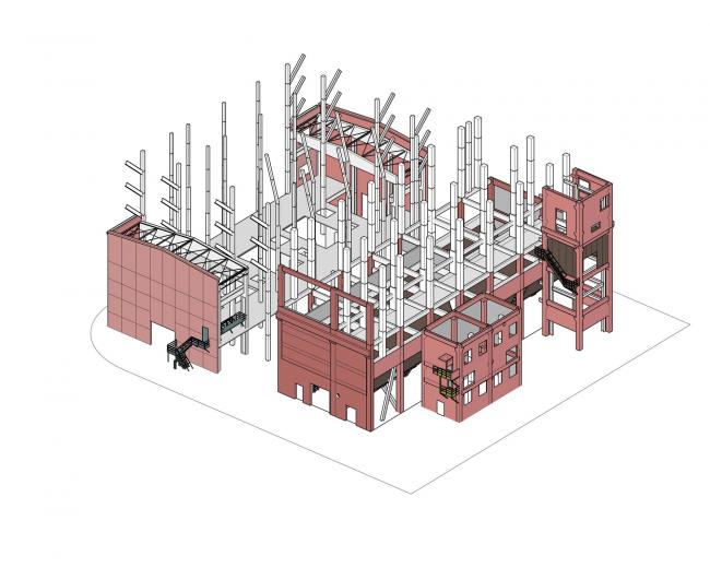 BIM建筑|北京首钢工舍智选沐日酒店“仓阁” / 中国建筑设计研讨院有限公司 BIM建筑|北京首钢工舍智选沐日酒店“仓阁” / 中国建筑设计研讨院有限公司