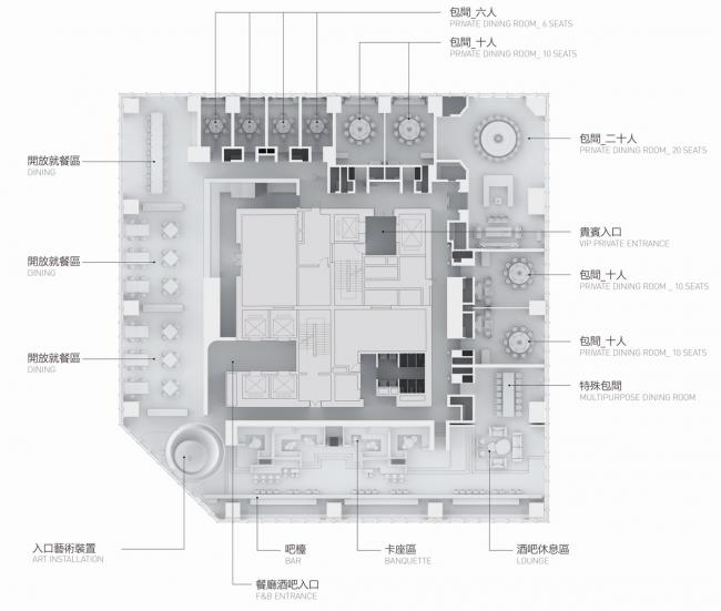 BIM建筑|RSAA/庄子玉工作室新作:“云之宴集”云顶伍拾柒餐厅 BIM建筑|RSAA/庄子玉工作室新作:“云之宴集”云顶伍拾柒餐厅