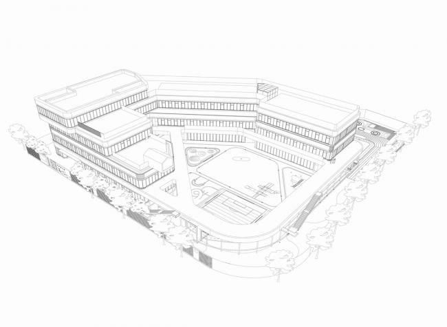 BIM建筑|漂浮的乐土——杭州市浪潮幼儿园 / GLA建筑设计 BIM建筑|漂浮的乐土——杭州市浪潮幼儿园 / GLA建筑设计