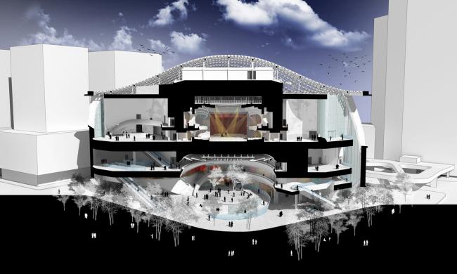 BIM建筑|喷鼻港戏曲中间 / Revery Architecture BIM建筑|喷鼻港戏曲中间 / Revery Architecture