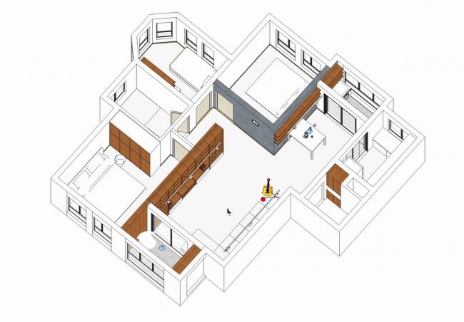 BIM建筑|芳华▪家 格子墙里的日常——建筑师自宅 / 金超,颜闾红 BIM建筑|芳华▪家 格子墙里的日常——建筑师自宅 / 金超,颜闾红