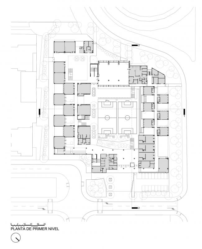 BIM建筑|天井中的黉舍,黉舍中的天井:哥伦比亚中小黉舍 BIM建筑|天井中的黉舍,黉舍中的天井:哥伦比亚中小黉舍