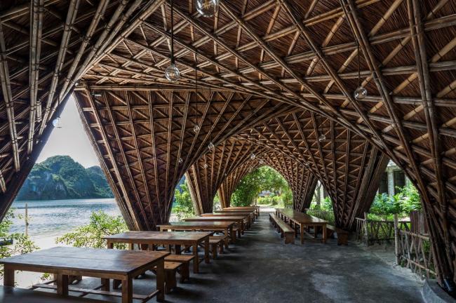 BIM建筑|远看阳光,沙岸与船主,越南兰哈湾竹度假酒店 / 武重义建筑事务所 BIM建筑|远看阳光,沙岸与船主,越南兰哈湾竹度假酒店 / 武重义建筑事务所