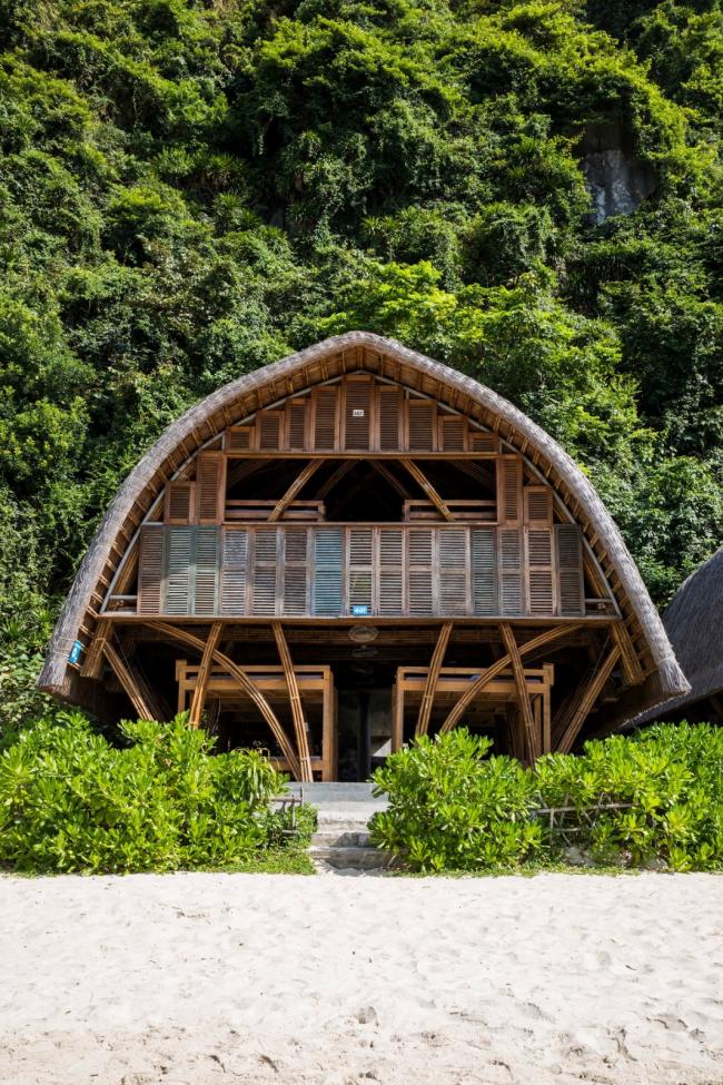 BIM建筑|远看阳光,沙岸与船主,越南兰哈湾竹度假酒店 / 武重义建筑事务所 BIM建筑|远看阳光,沙岸与船主,越南兰哈湾竹度假酒店 / 武重义建筑事务所