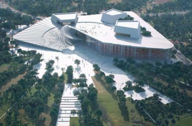 BIM建筑|Snøhetta 颁布上海年夜歌剧院计划,‘扇子’动态睁开在黄浦江岸-BIM建筑网