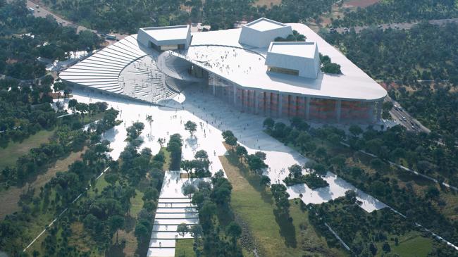 BIM建筑|Snøhetta 颁布上海年夜歌剧院计划,‘扇子’动态睁开在黄浦江岸 BIM建筑|Snøhetta 颁布上海年夜歌剧院计划,‘扇子’动态睁开在黄浦江岸