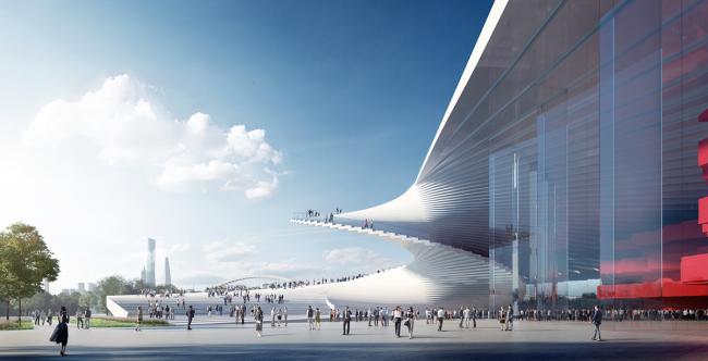 BIM建筑|Snøhetta 颁布上海年夜歌剧院计划,‘扇子’动态睁开在黄浦江岸 BIM建筑|Snøhetta 颁布上海年夜歌剧院计划,‘扇子’动态睁开在黄浦江岸