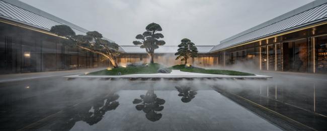 BIM建筑|青松翠柏,镜水院落:重庆万科翡翠公园 / 上海日清建筑设计 BIM建筑|青松翠柏,镜水院落:重庆万科翡翠公园 / 上海日清建筑设计