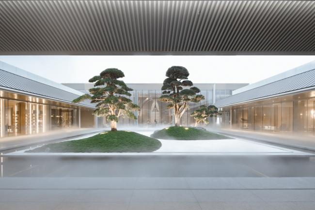 BIM建筑|青松翠柏,镜水院落:重庆万科翡翠公园 / 上海日清建筑设计 BIM建筑|青松翠柏,镜水院落:重庆万科翡翠公园 / 上海日清建筑设计