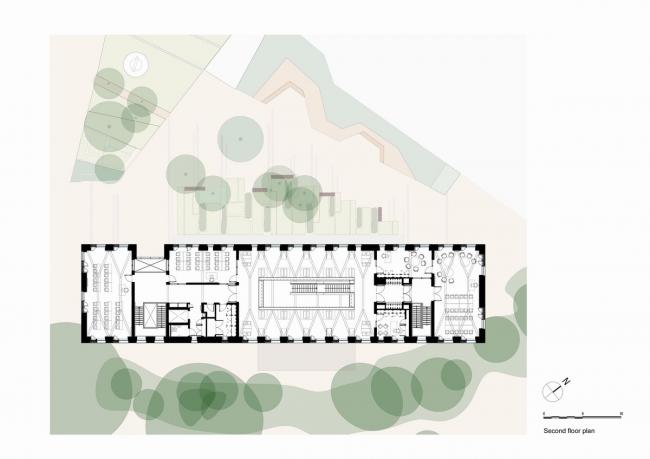 BIM建筑|红砖楼下的进修中间:赖盖特文法黉舍藏书楼 BIM建筑|红砖楼下的进修中间:赖盖特文法黉舍藏书楼