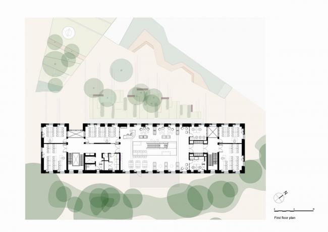 BIM建筑|红砖楼下的进修中间:赖盖特文法黉舍藏书楼 BIM建筑|红砖楼下的进修中间:赖盖特文法黉舍藏书楼