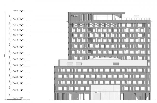 BIM建筑|仿佛停泊于岸边的巨型船只:马尔默口岸综合体 / SHL BIM建筑|仿佛停泊于岸边的巨型船只:马尔默口岸综合体 / SHL