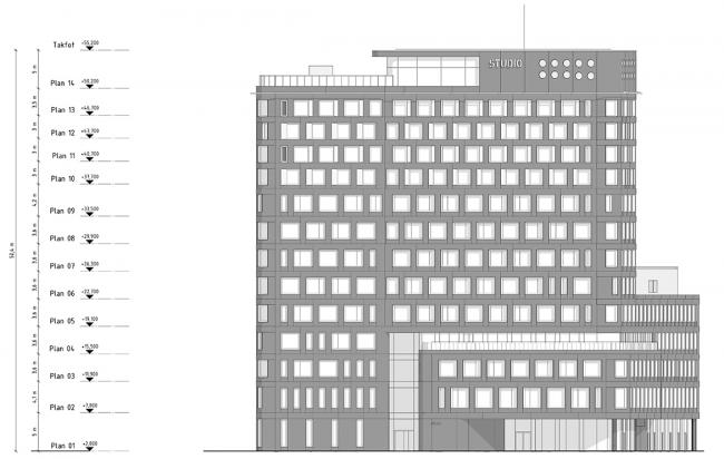 BIM建筑|仿佛停泊于岸边的巨型船只:马尔默口岸综合体 / SHL BIM建筑|仿佛停泊于岸边的巨型船只:马尔默口岸综合体 / SHL