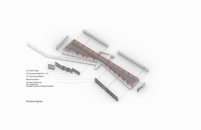 BIM建筑|山间长屋 / 李樾祺 BIM建筑|山间长屋 / 李樾祺