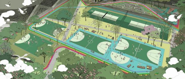 BIM建筑|动感的能量盒子:扬州南部新城体育园 / 柏涛设计 BIM建筑|动感的能量盒子:扬州南部新城体育园 / 柏涛设计