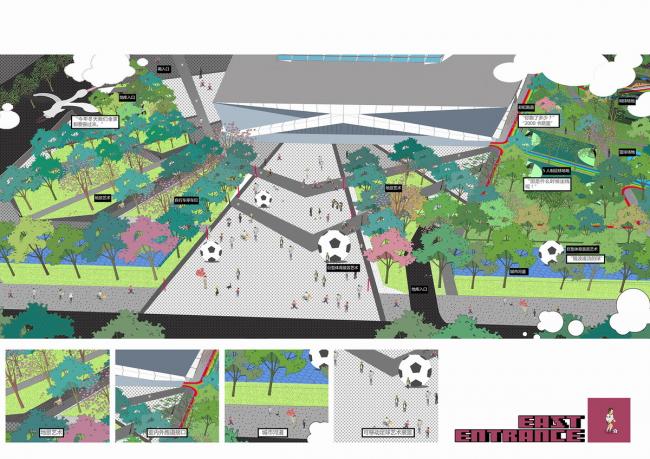 BIM建筑|动感的能量盒子:扬州南部新城体育园 / 柏涛设计 BIM建筑|动感的能量盒子:扬州南部新城体育园 / 柏涛设计