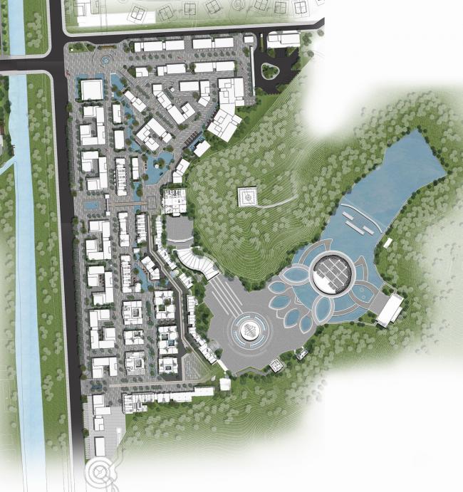 BIM建筑|禅缘此地,不向远方——新兴禅域小镇 / 境作品 BIM建筑|禅缘此地,不向远方——新兴禅域小镇 / 境作品