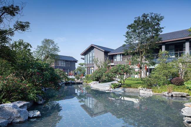 BIM建筑|禅缘此地,不向远方——新兴禅域小镇 / 境作品 BIM建筑|禅缘此地,不向远方——新兴禅域小镇 / 境作品