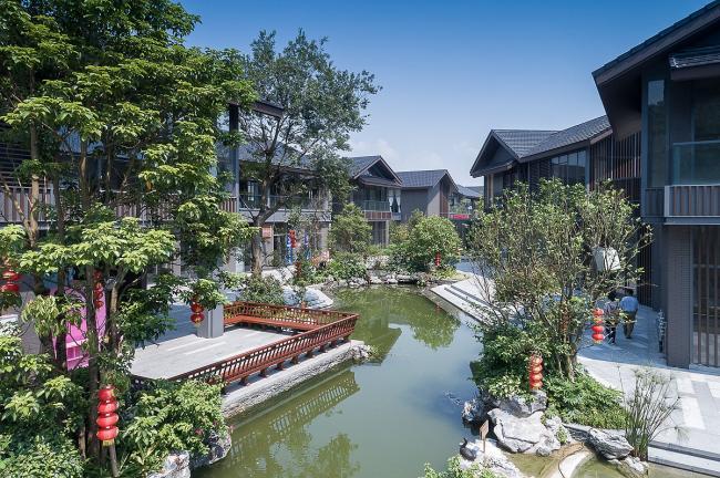 BIM建筑|禅缘此地,不向远方——新兴禅域小镇 / 境作品 BIM建筑|禅缘此地,不向远方——新兴禅域小镇 / 境作品