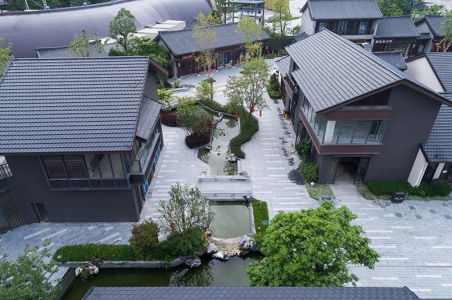 BIM建筑|禅缘此地,不向远方——新兴禅域小镇 / 境作品 BIM建筑|禅缘此地,不向远方——新兴禅域小镇 / 境作品