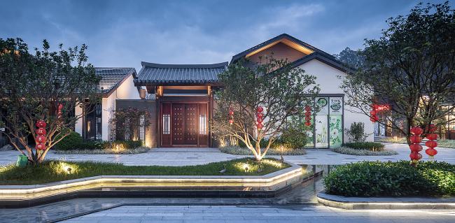 BIM建筑|禅缘此地,不向远方——新兴禅域小镇 / 境作品 BIM建筑|禅缘此地,不向远方——新兴禅域小镇 / 境作品