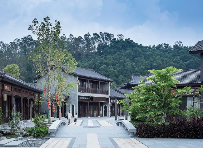 BIM建筑|禅缘此地,不向远方——新兴禅域小镇 / 境作品 BIM建筑|禅缘此地,不向远方——新兴禅域小镇 / 境作品