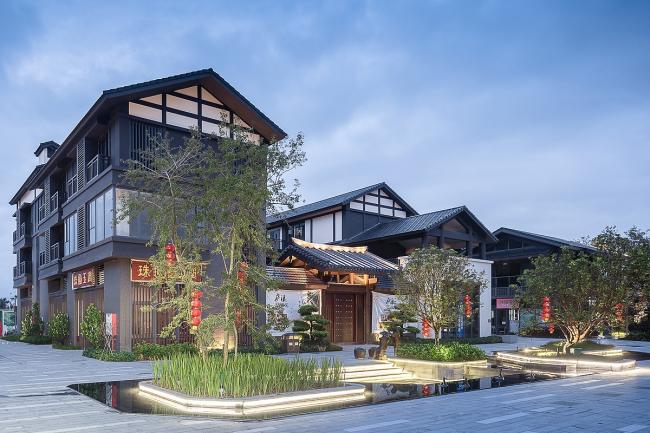 BIM建筑|禅缘此地,不向远方——新兴禅域小镇 / 境作品 BIM建筑|禅缘此地,不向远方——新兴禅域小镇 / 境作品