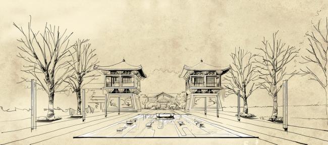 BIM建筑|禅缘此地,不向远方——新兴禅域小镇 / 境作品 BIM建筑|禅缘此地,不向远方——新兴禅域小镇 / 境作品