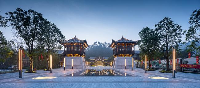 BIM建筑|禅缘此地,不向远方——新兴禅域小镇 / 境作品 BIM建筑|禅缘此地,不向远方——新兴禅域小镇 / 境作品